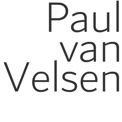 Paul van Velsen | www.paulvanvelsen.nl